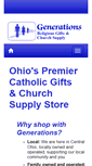 Mobile Screenshot of generationsreligiousgifts.com